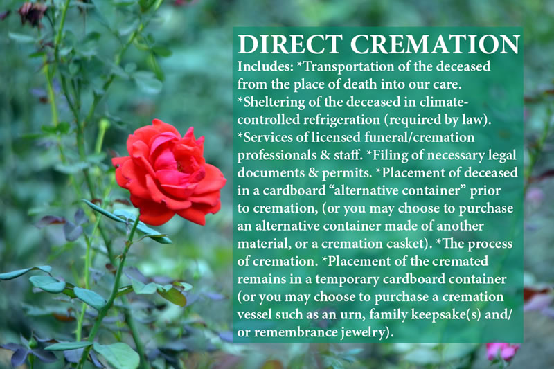 Direct cremation